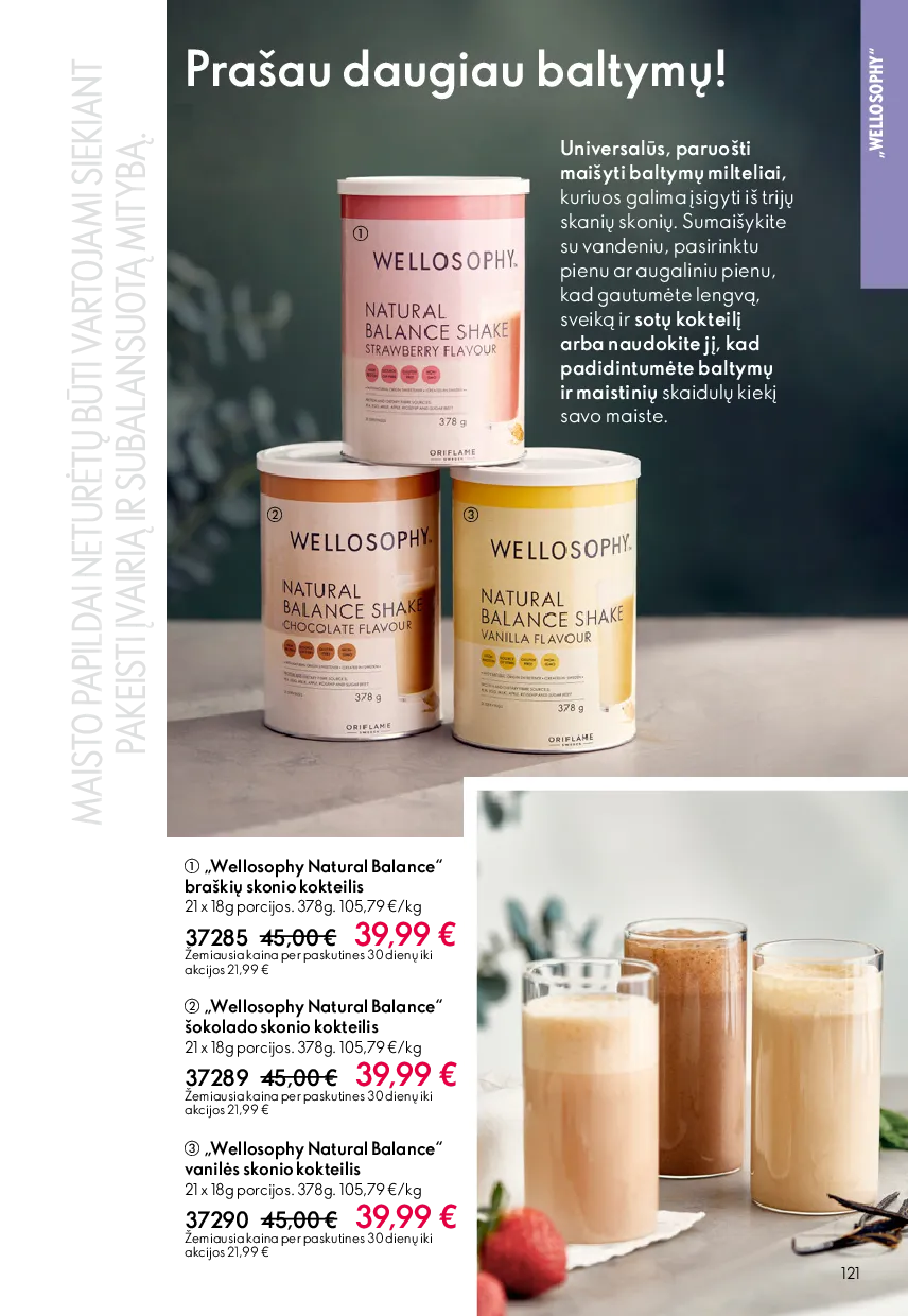 Oriflame akcijų katalogas – 121 psl.
