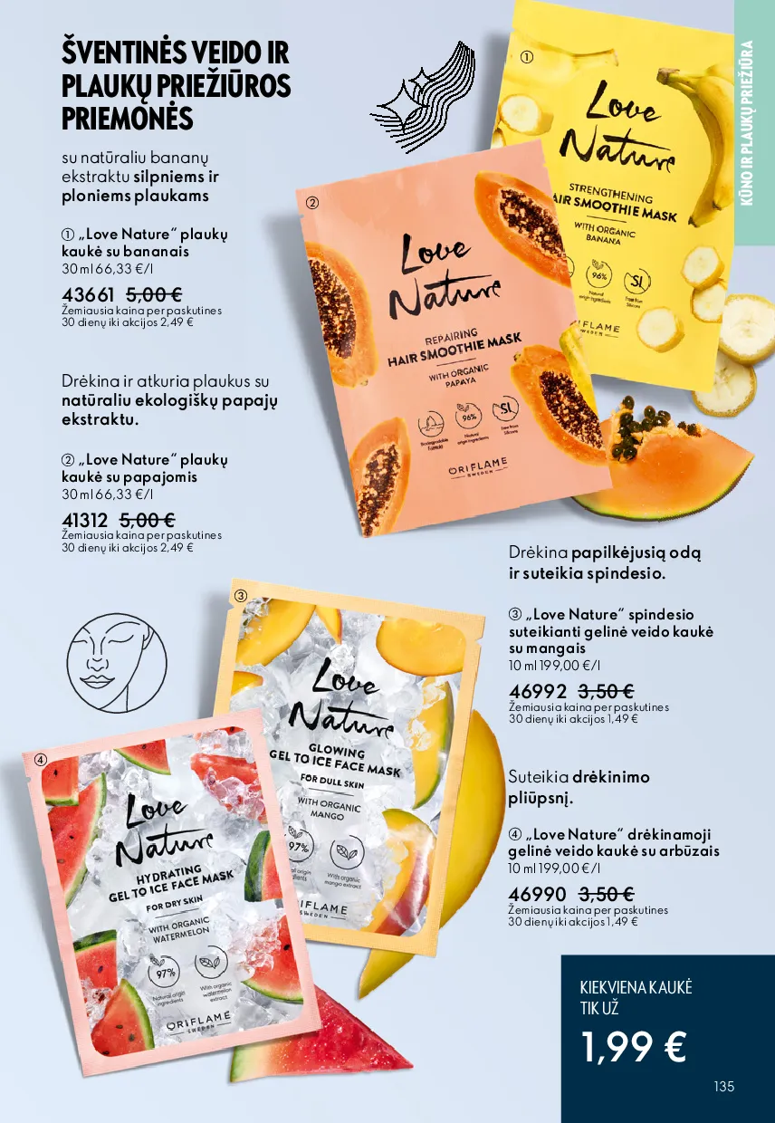 Oriflame akcijų katalogas – 135 psl.