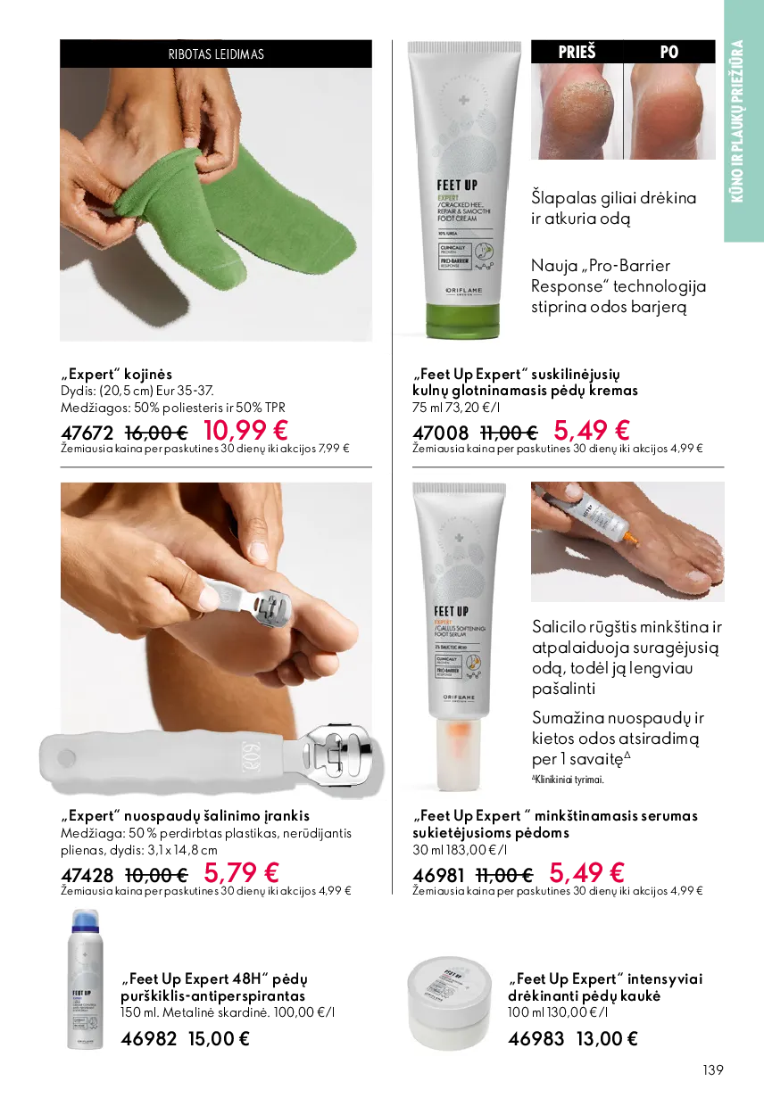Oriflame akcijų katalogas – 139 psl.