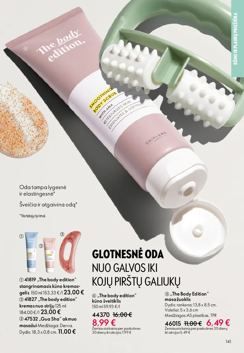 Oriflame akcijų katalogas – 141 psl.