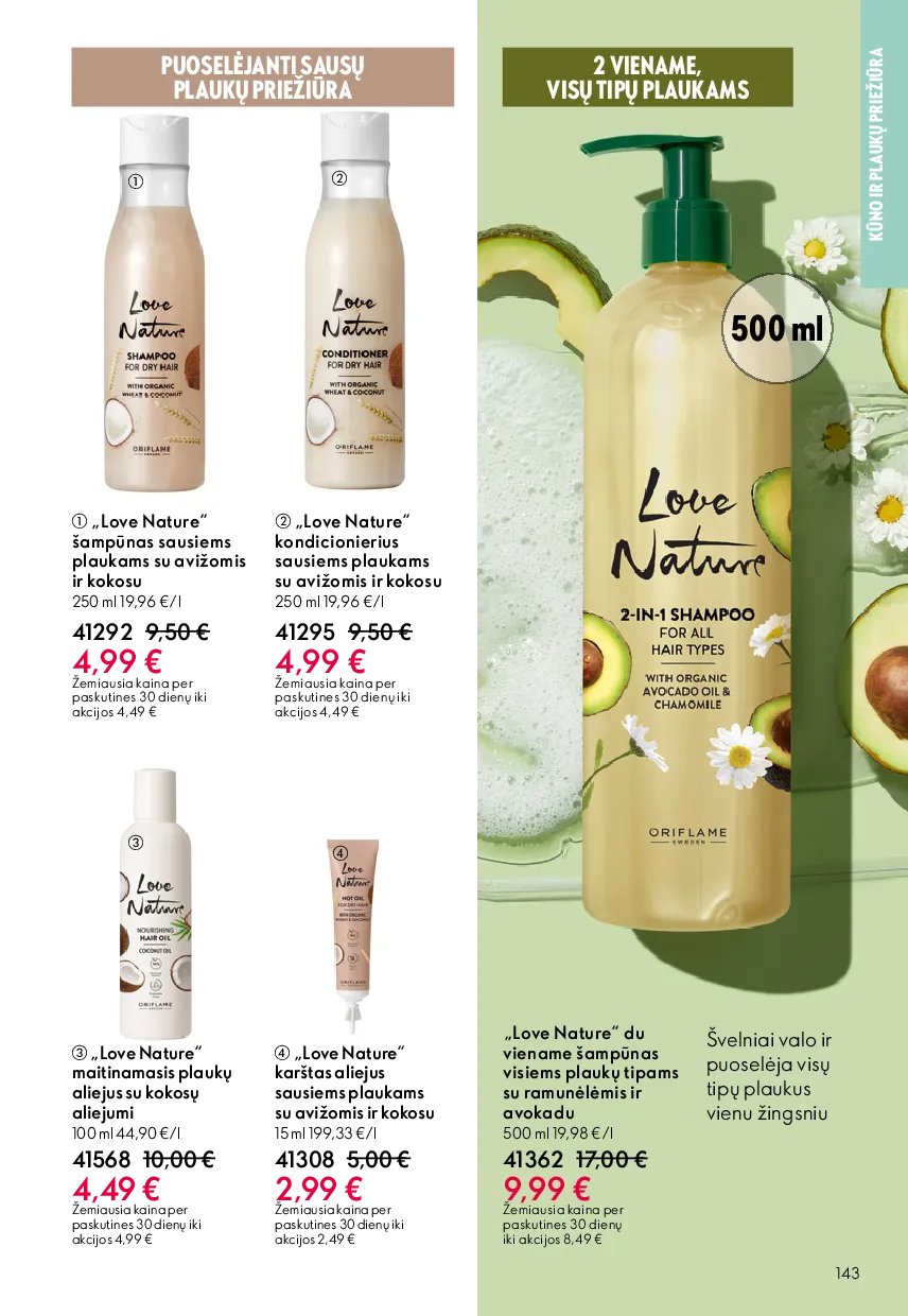 Oriflame akcijų katalogas – 143 psl.