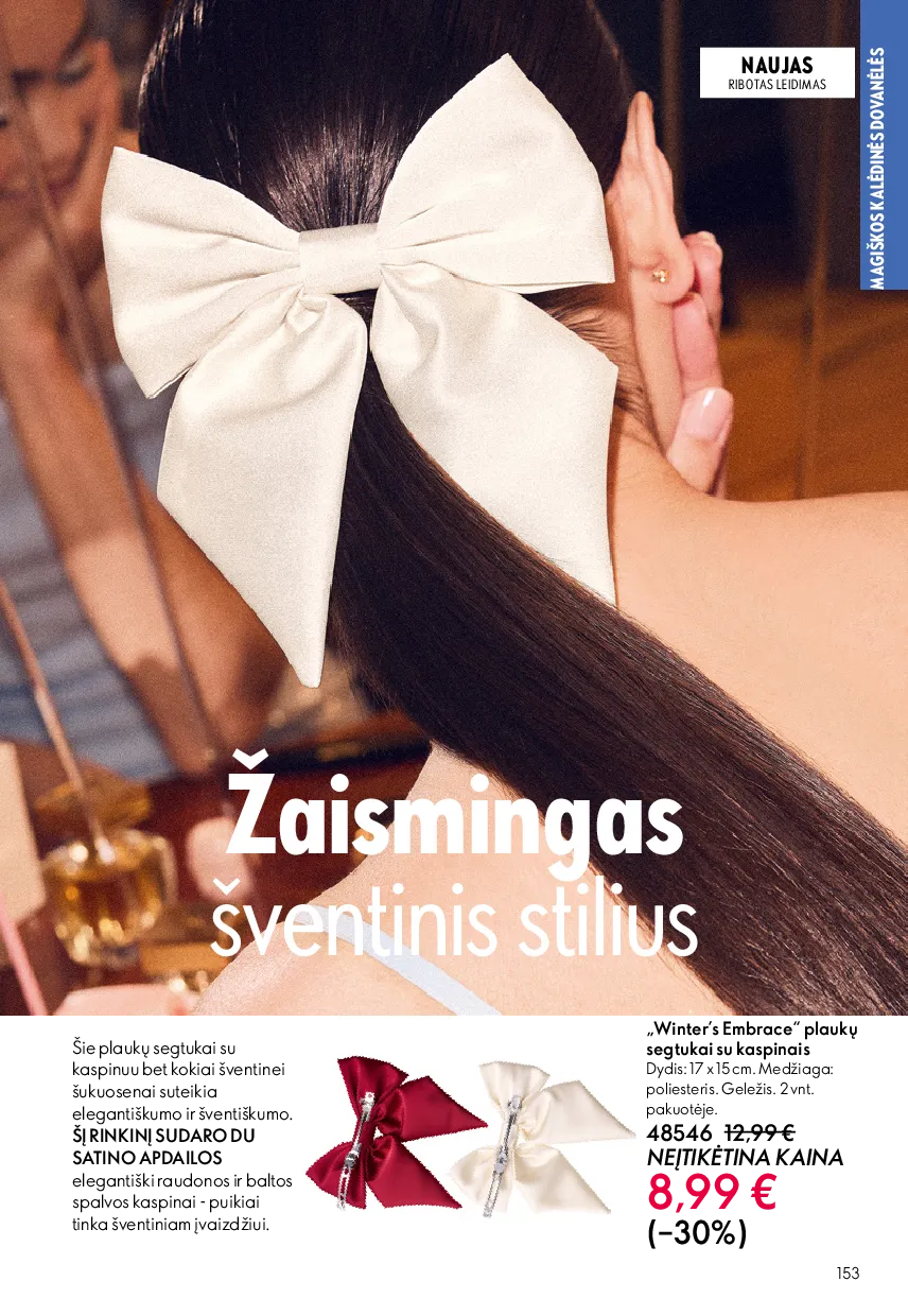 Oriflame akcijų katalogas – 153 psl.