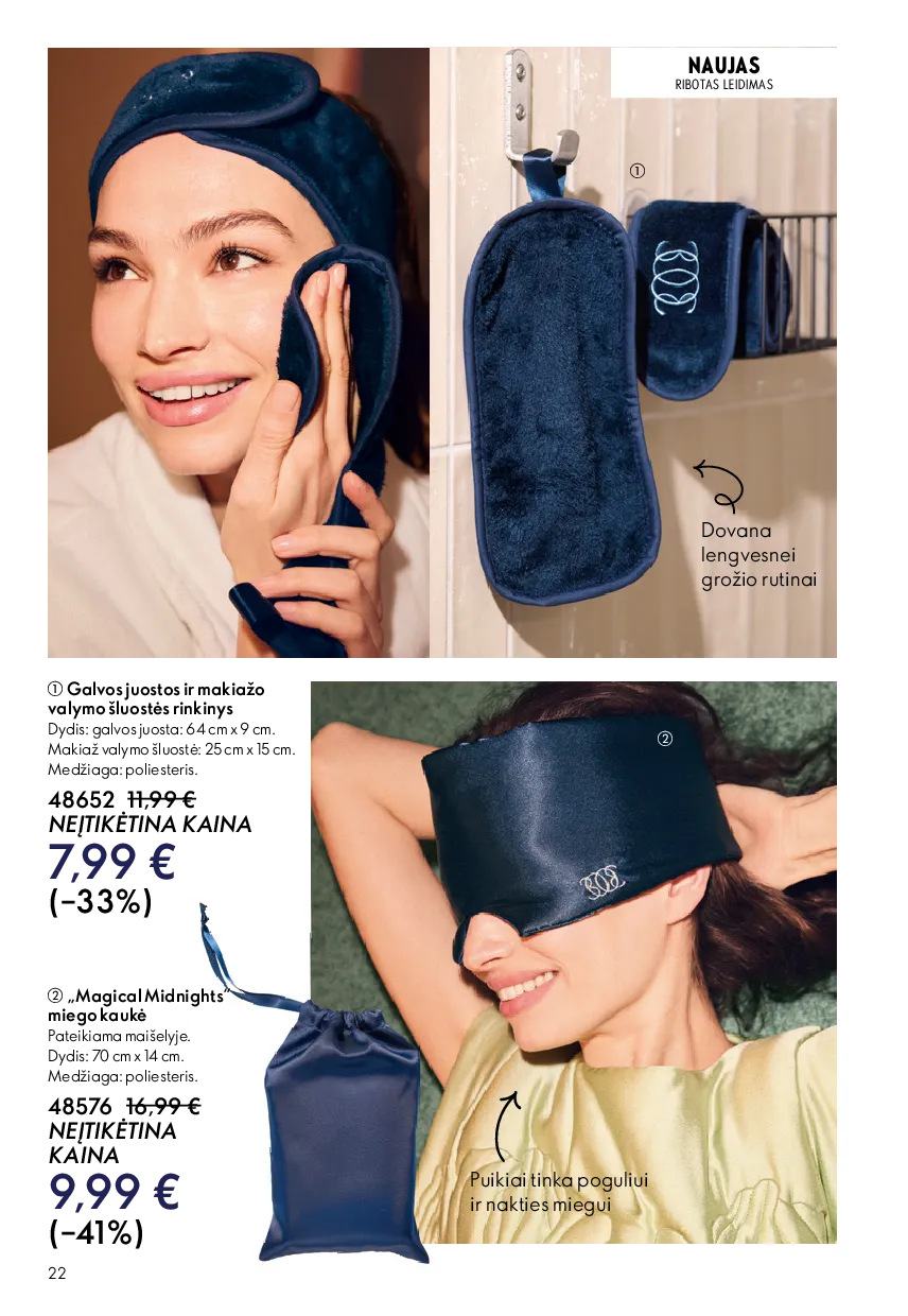 Oriflame akcijų katalogas – 22 psl.