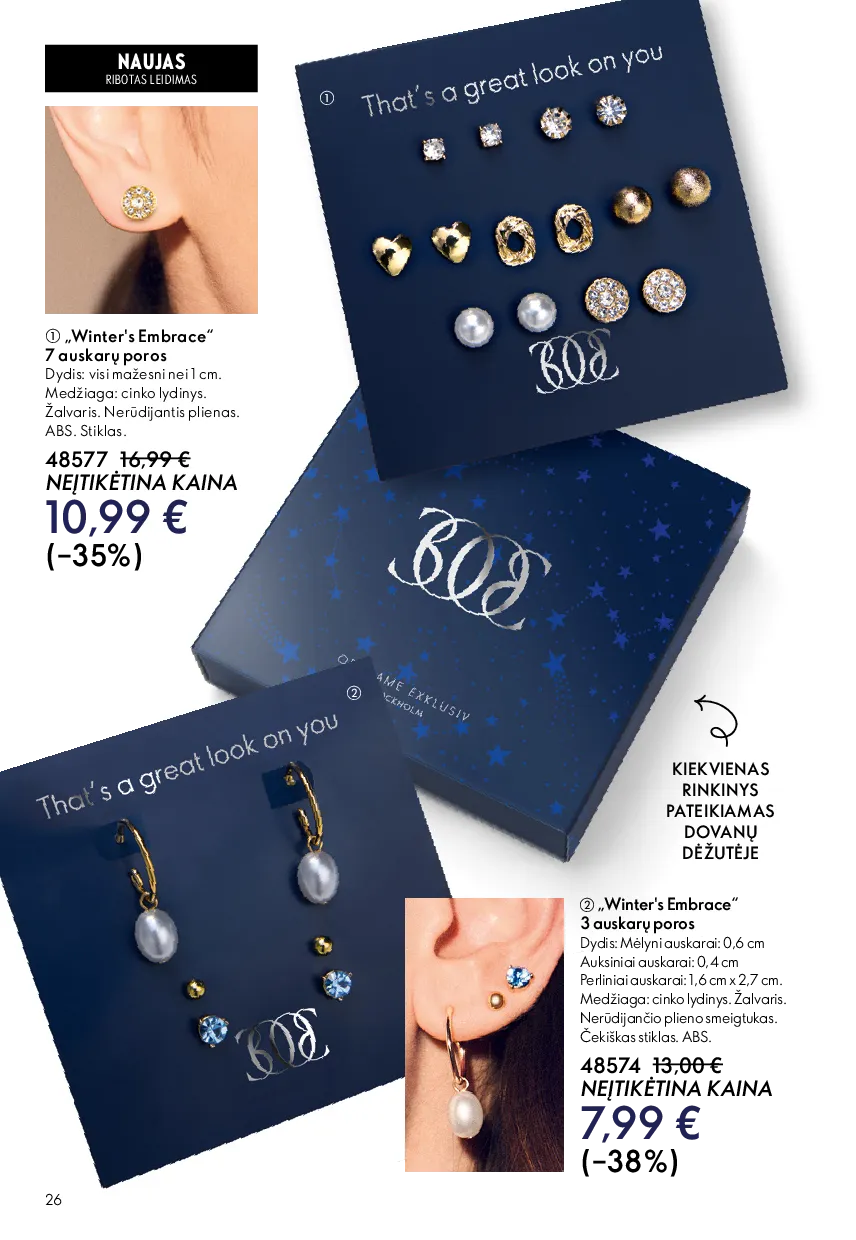 Oriflame akcijų katalogas – 26 psl.