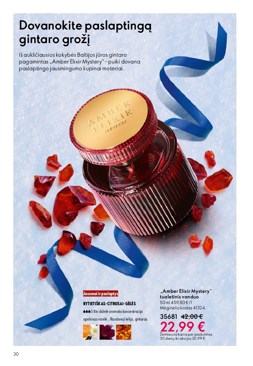 Oriflame akcijų katalogas – 30 psl.
