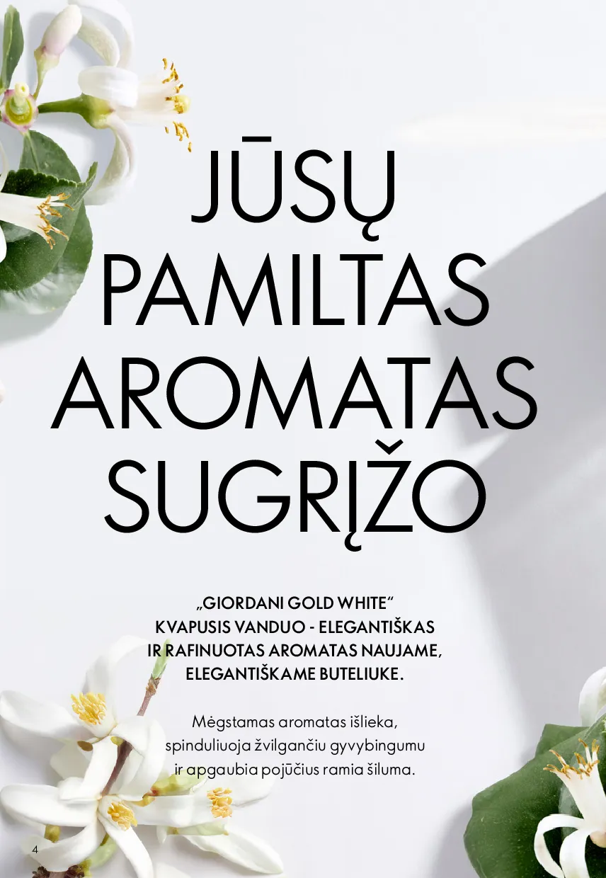 Oriflame akcijų katalogas – 4 psl.