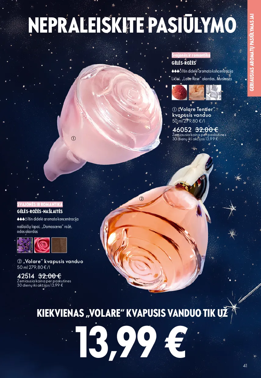 Oriflame akcijų katalogas – 41 psl.