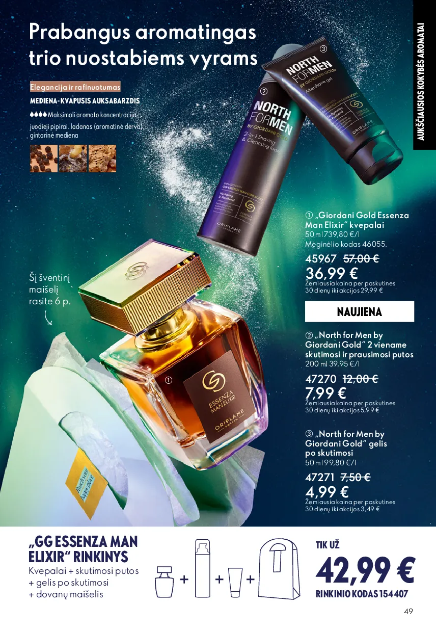 Oriflame akcijų katalogas – 49 psl.
