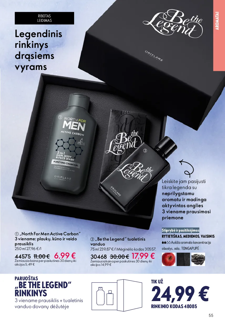 Oriflame akcijų katalogas – 55 psl.