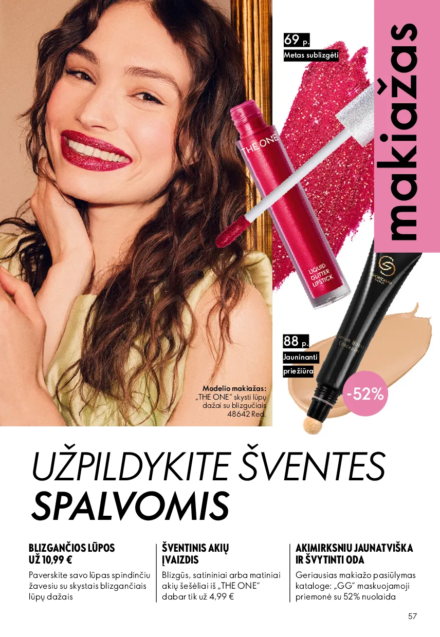 Oriflame akcijų katalogas – 57 psl.