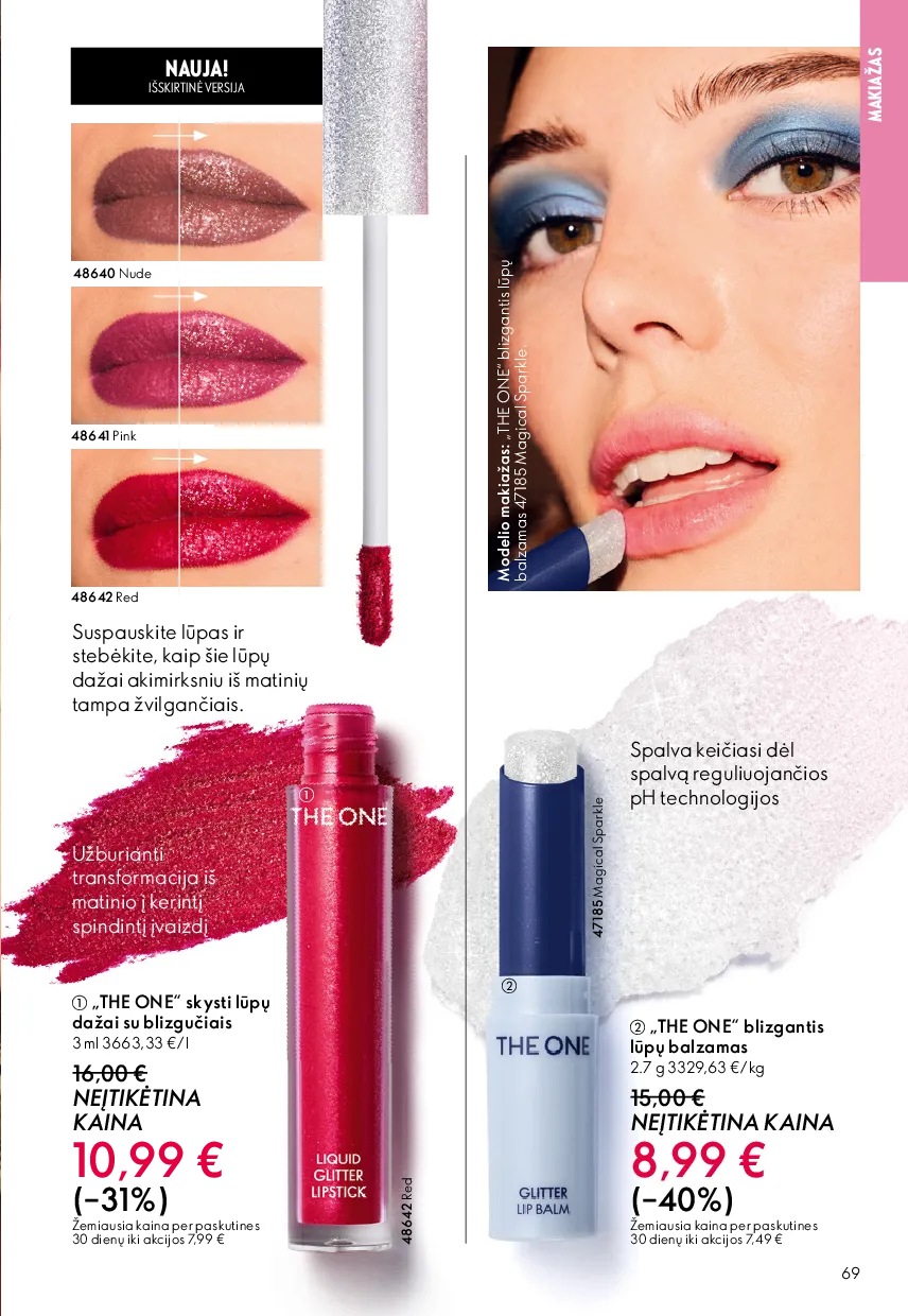 Oriflame akcijų katalogas – 69 psl.