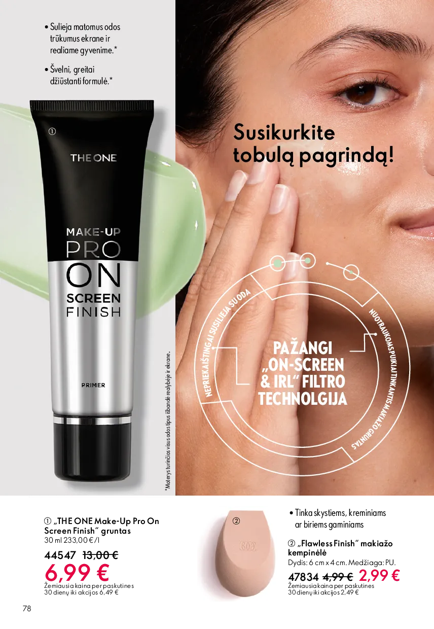Oriflame akcijų katalogas – 78 psl.