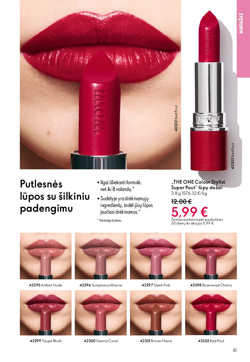 Oriflame akcijų katalogas – 81 psl.