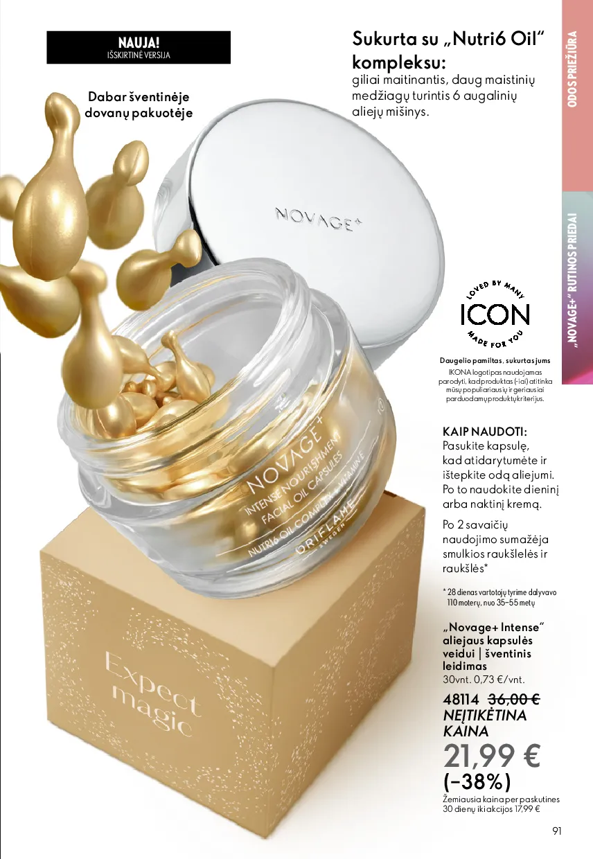 Oriflame akcijų katalogas – 91 psl.