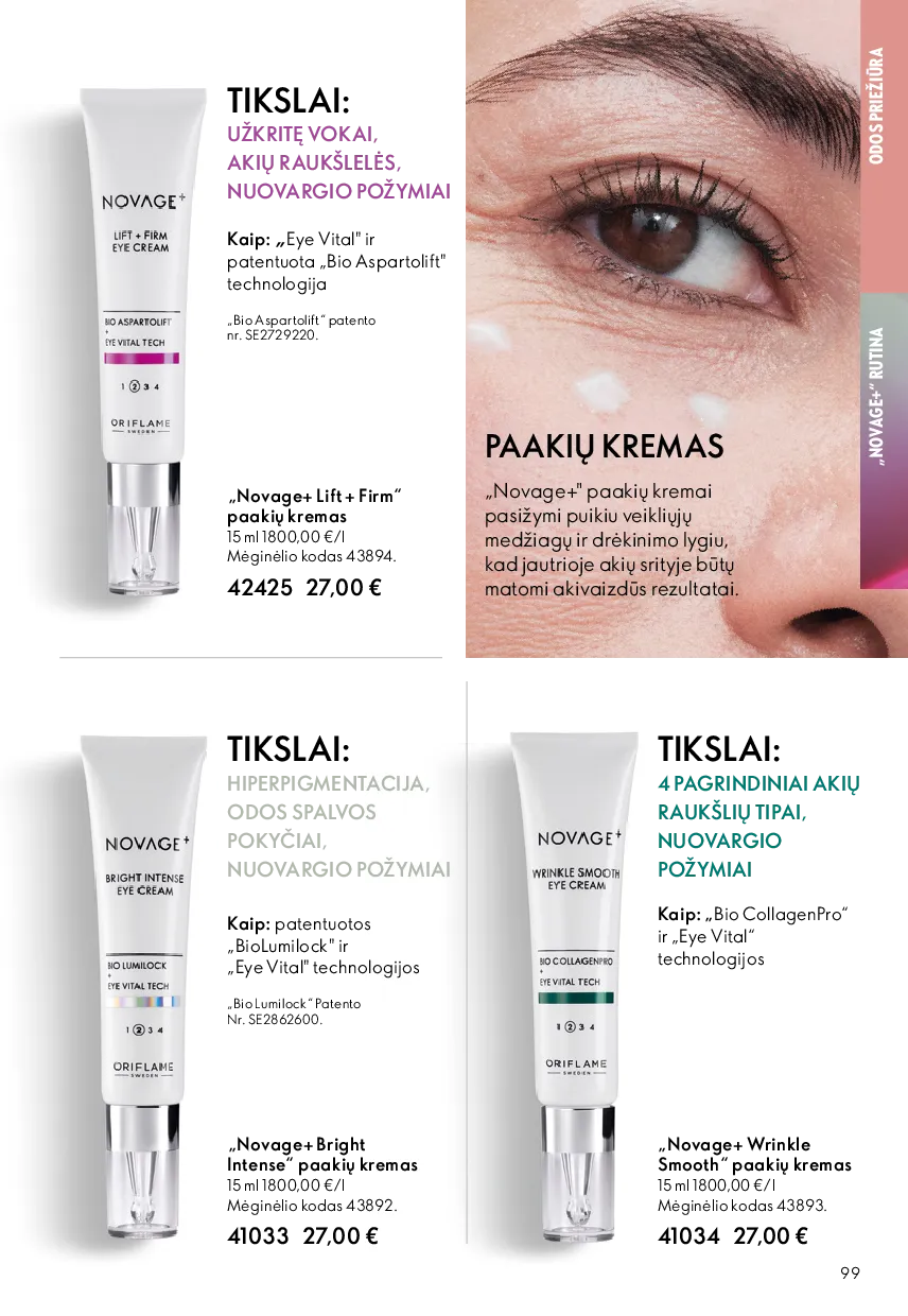 Oriflame akcijų katalogas – 99 psl.