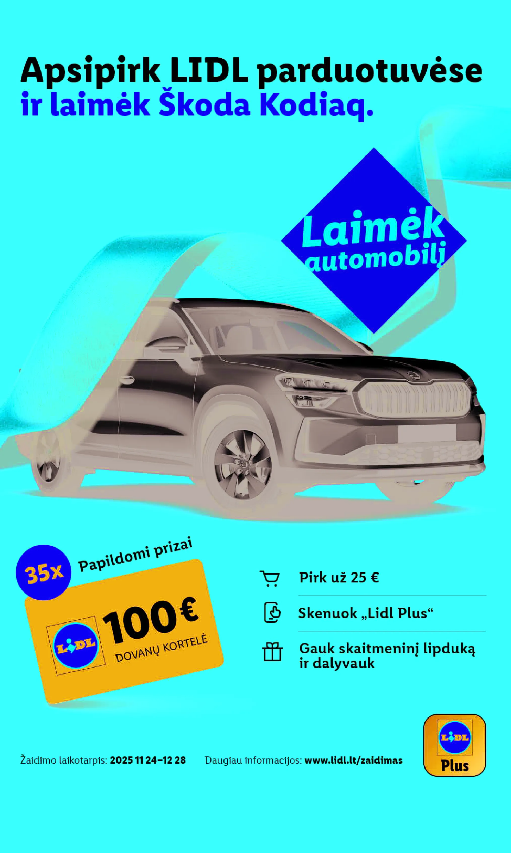 Lidl akcijos nuo ketvirtadienio – 5 psl.