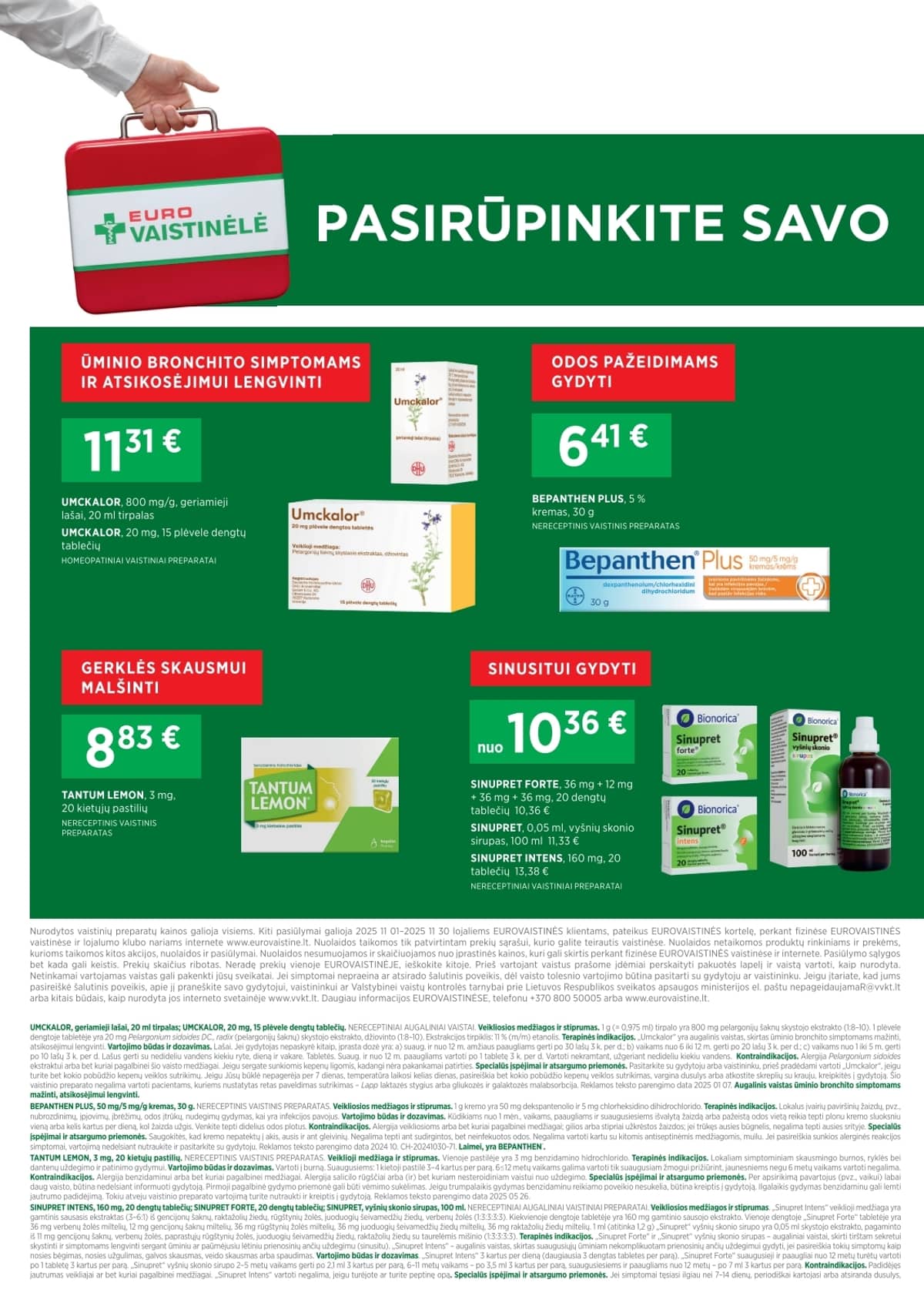 Eurovaistinės akcijų leidinys – 31 psl.