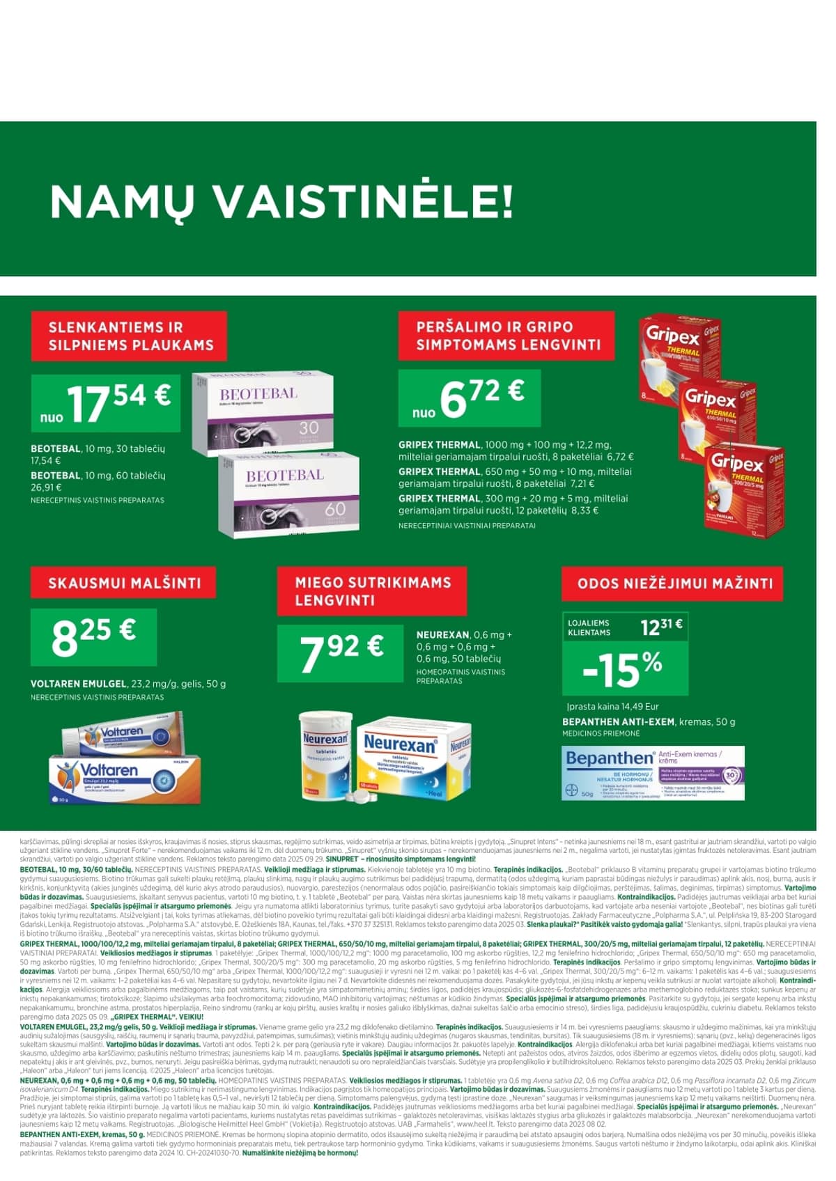 Eurovaistinės akcijų leidinys – 30 psl.