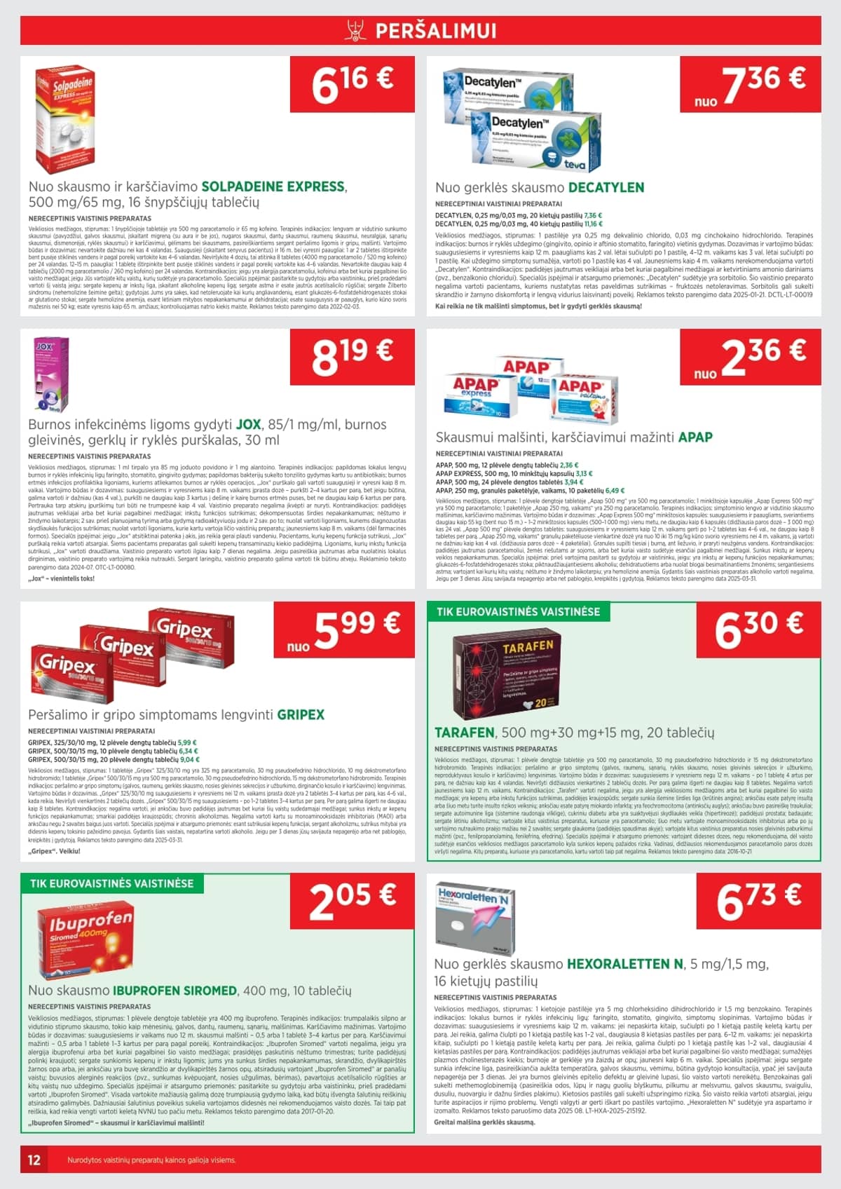 Eurovaistinės akcijų leidinys – 29 psl.