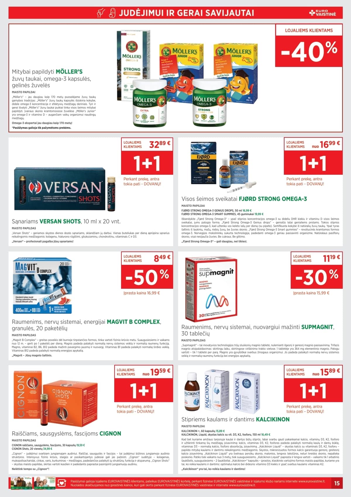 Eurovaistinės akcijų leidinys – 26 psl.
