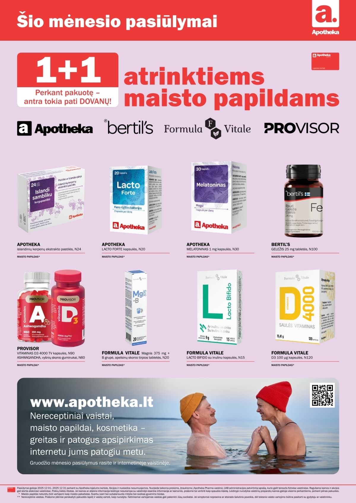 Apotheka akcijų leidinys – 16 psl.