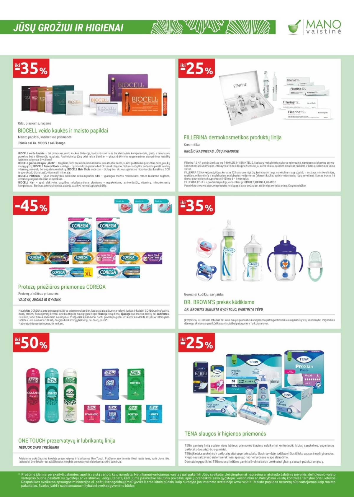 Mano vaistinė akcijų leidinys – 2 psl.