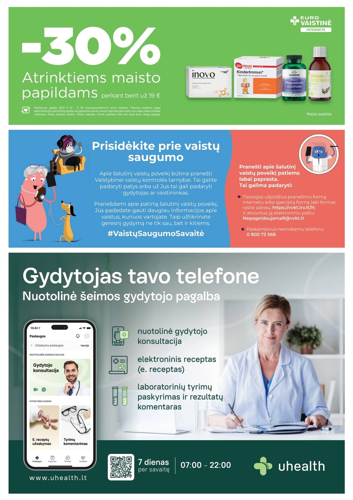 Eurovaistinės akcijų leidinys – 18 psl.