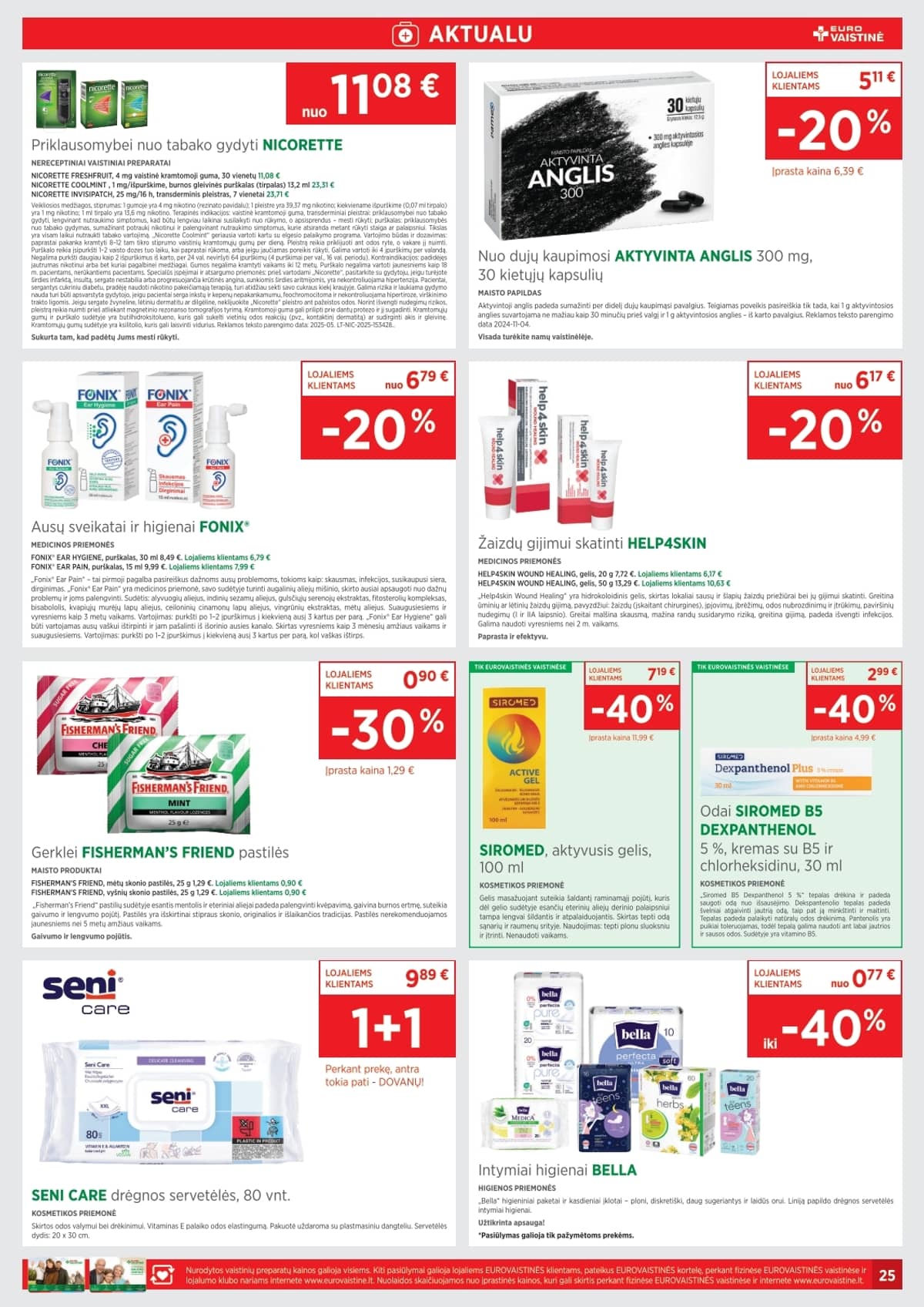 Eurovaistinės akcijų leidinys – 16 psl.