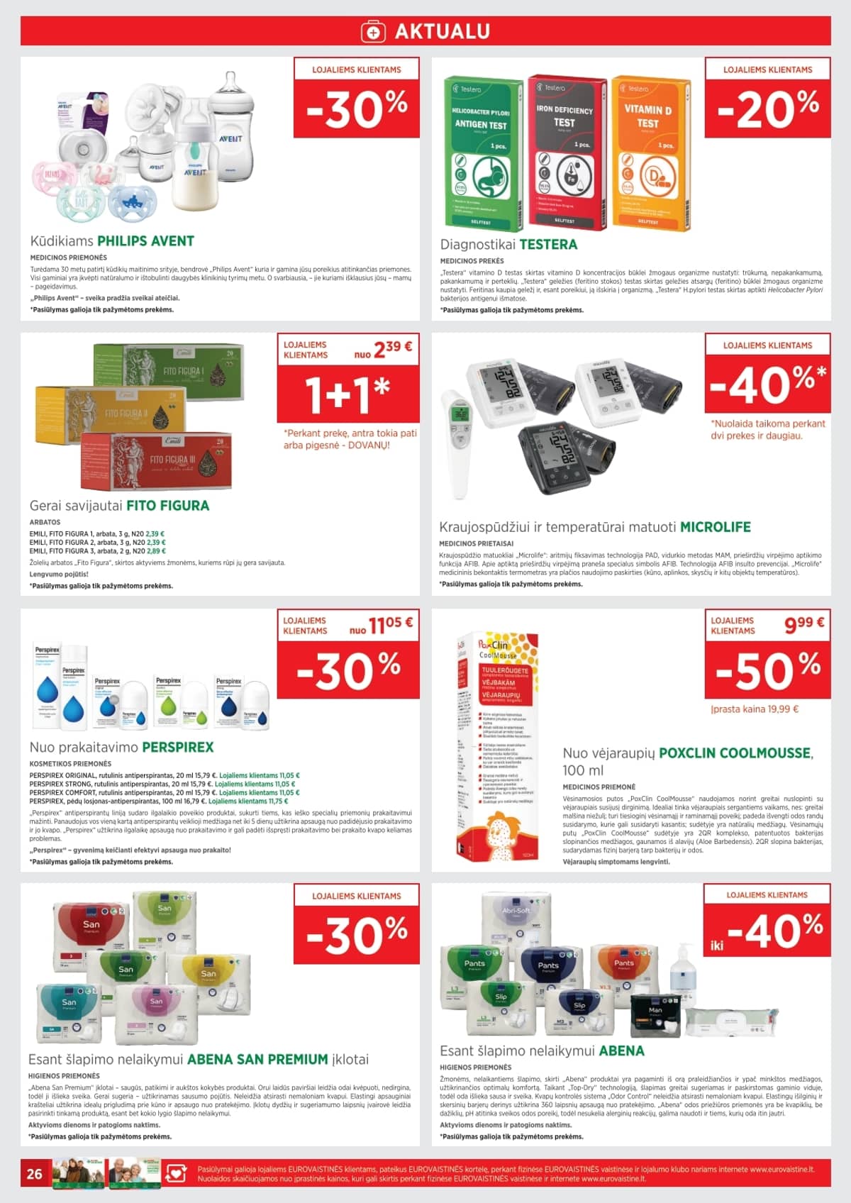 Eurovaistinės akcijų leidinys – 15 psl.