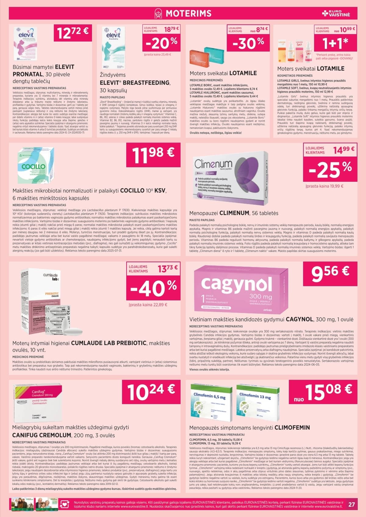 Eurovaistinės akcijų leidinys – 14 psl.