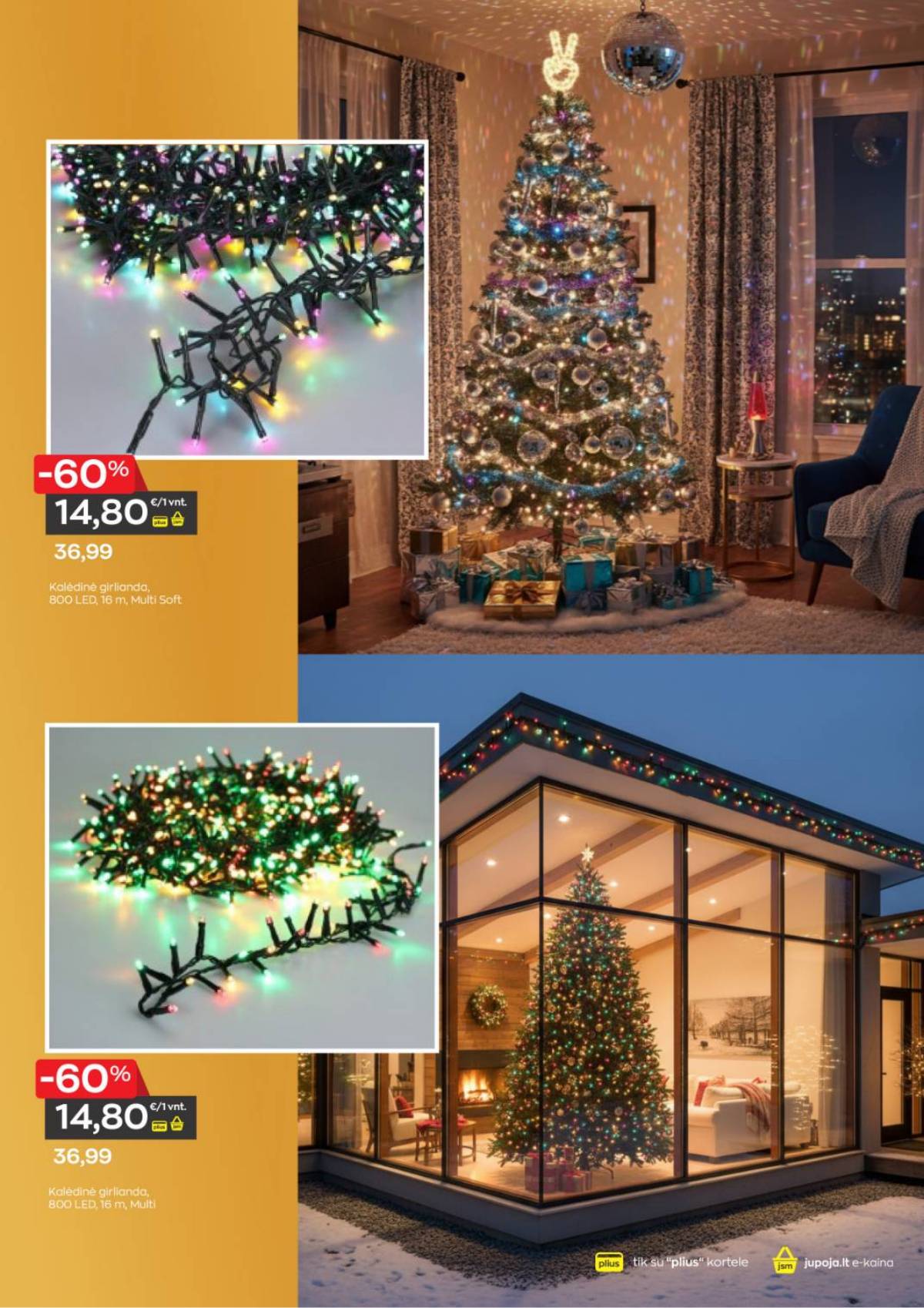 Jupoja Kalėdinis akcijų leidinys Nr. 2 – 5 psl.