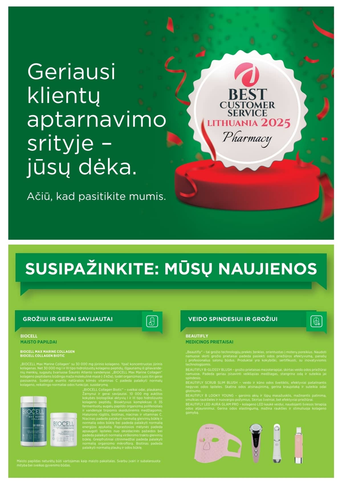 Eurovaistinės akcijų leidinys – 36 psl.