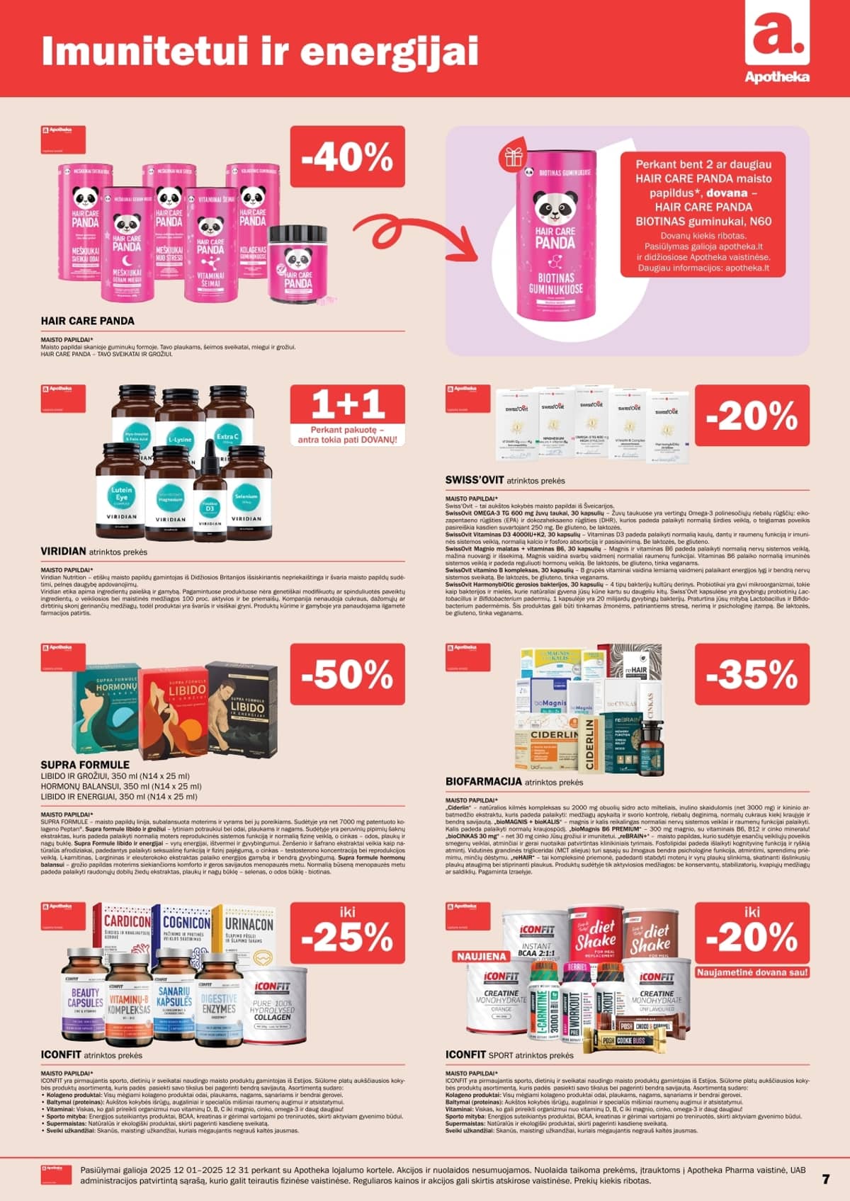 Apotheka akcijų leidinys – 7 psl.