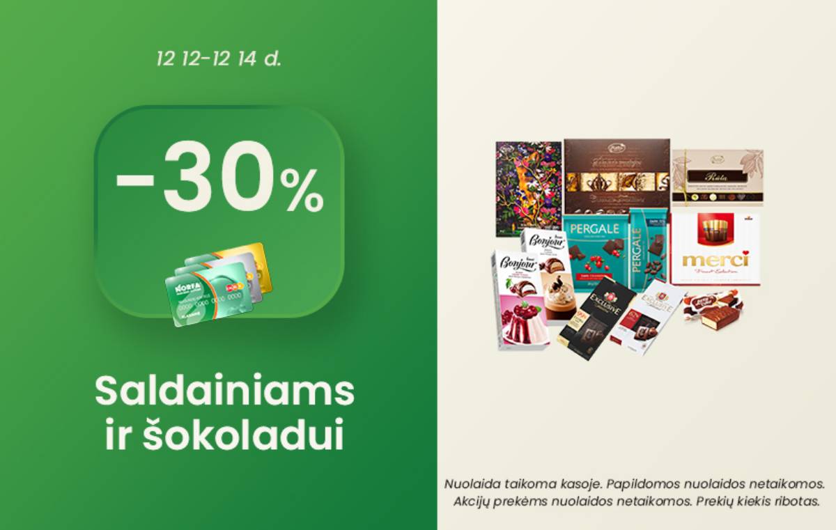 Norfa savaitgalio akcijos – 4 psl.