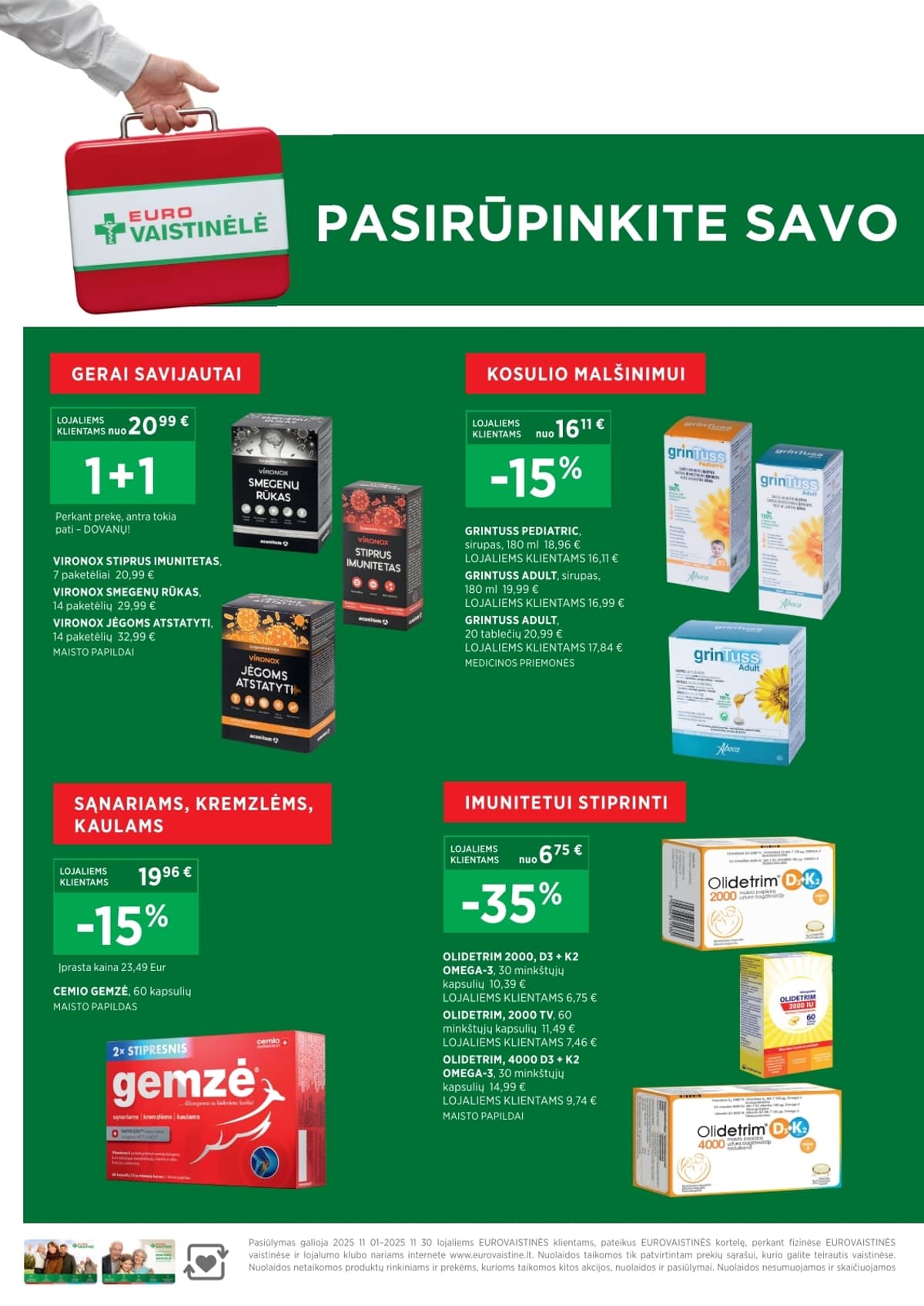 Eurovaistinės akcijų leidinys – 33 psl.