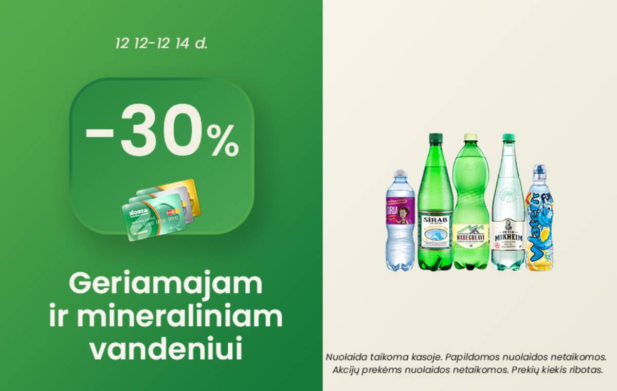 Norfa savaitgalio akcijos – 3 psl.