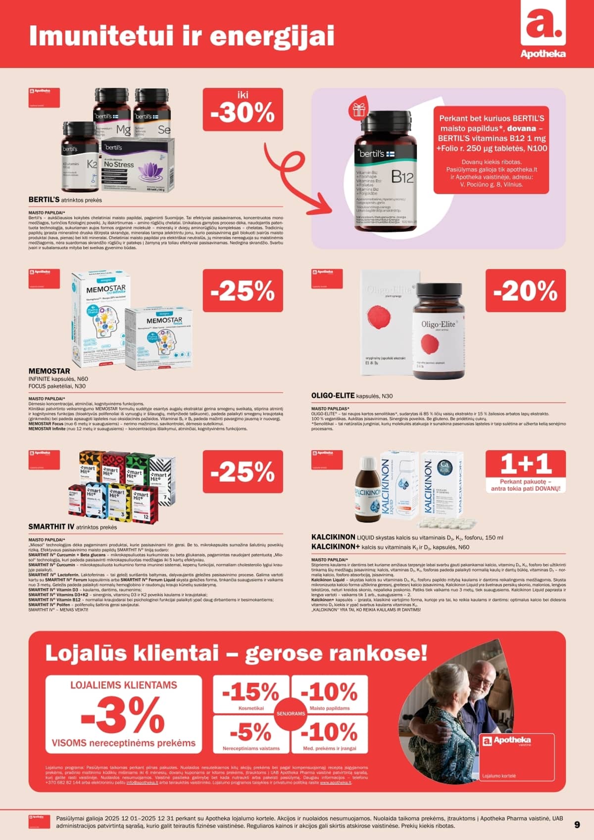 Apotheka akcijų leidinys – 9 psl.
