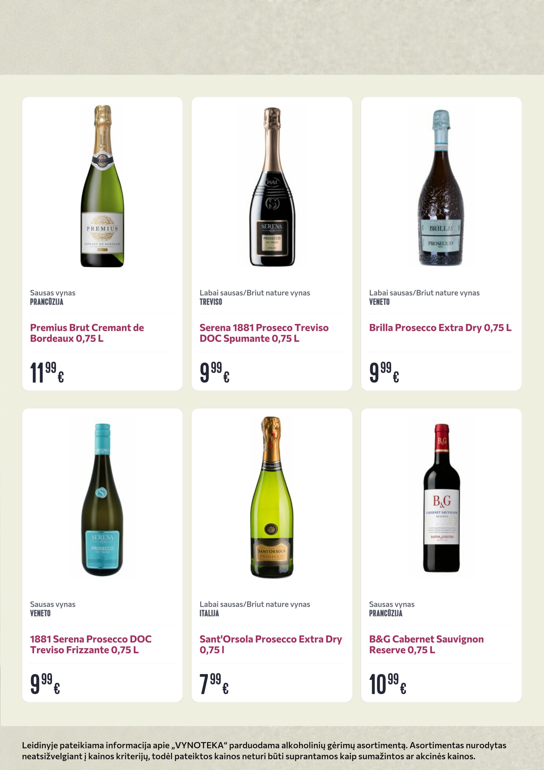 Vynoteka leidinys (gėrimų) – 9 psl.