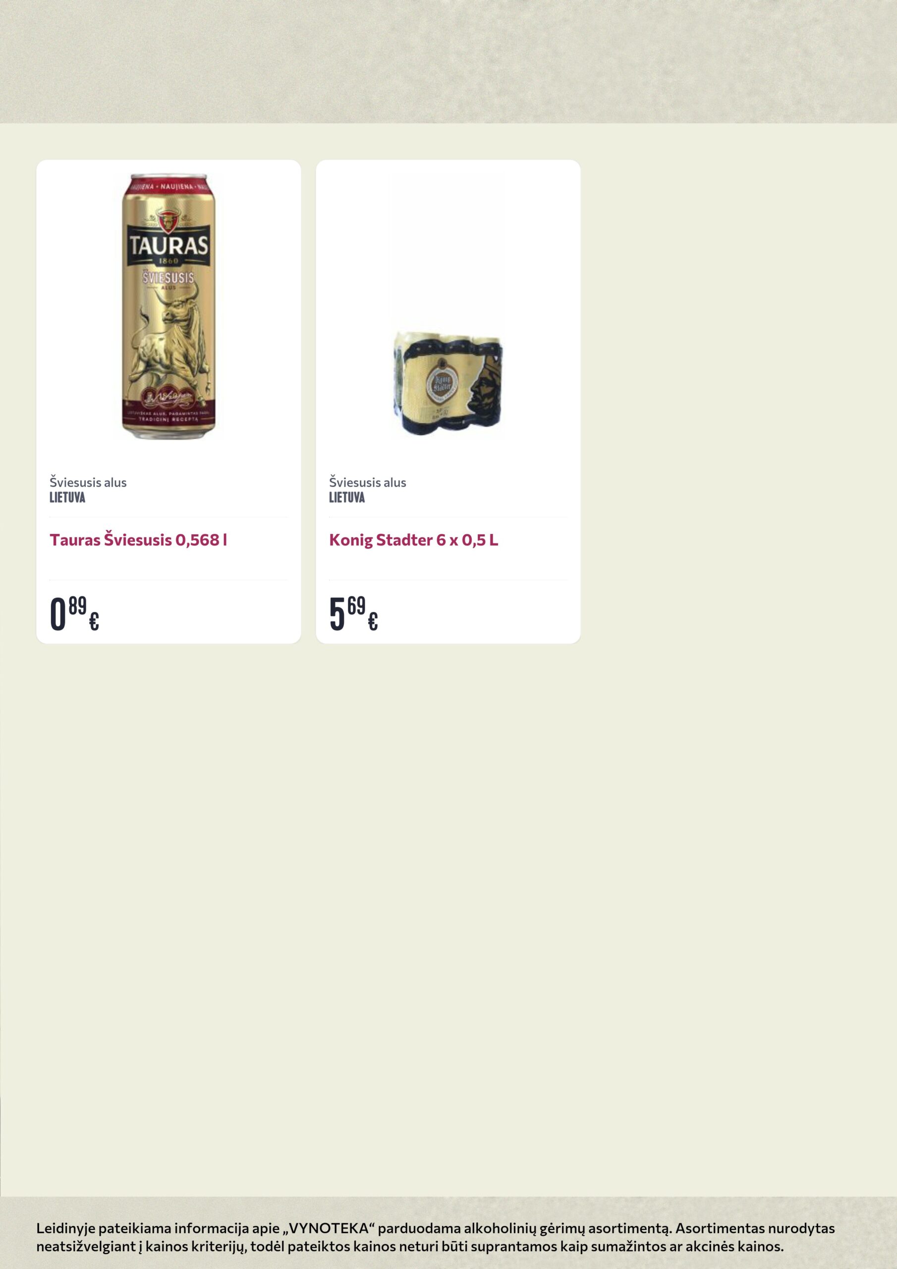 Vynoteka leidinys (gėrimų) – 19 psl.