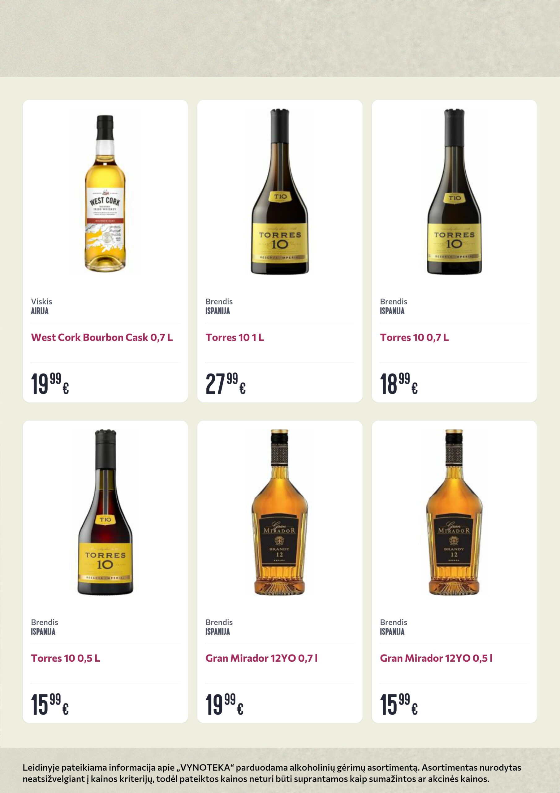 Vynoteka leidinys (gėrimų) – 14 psl.