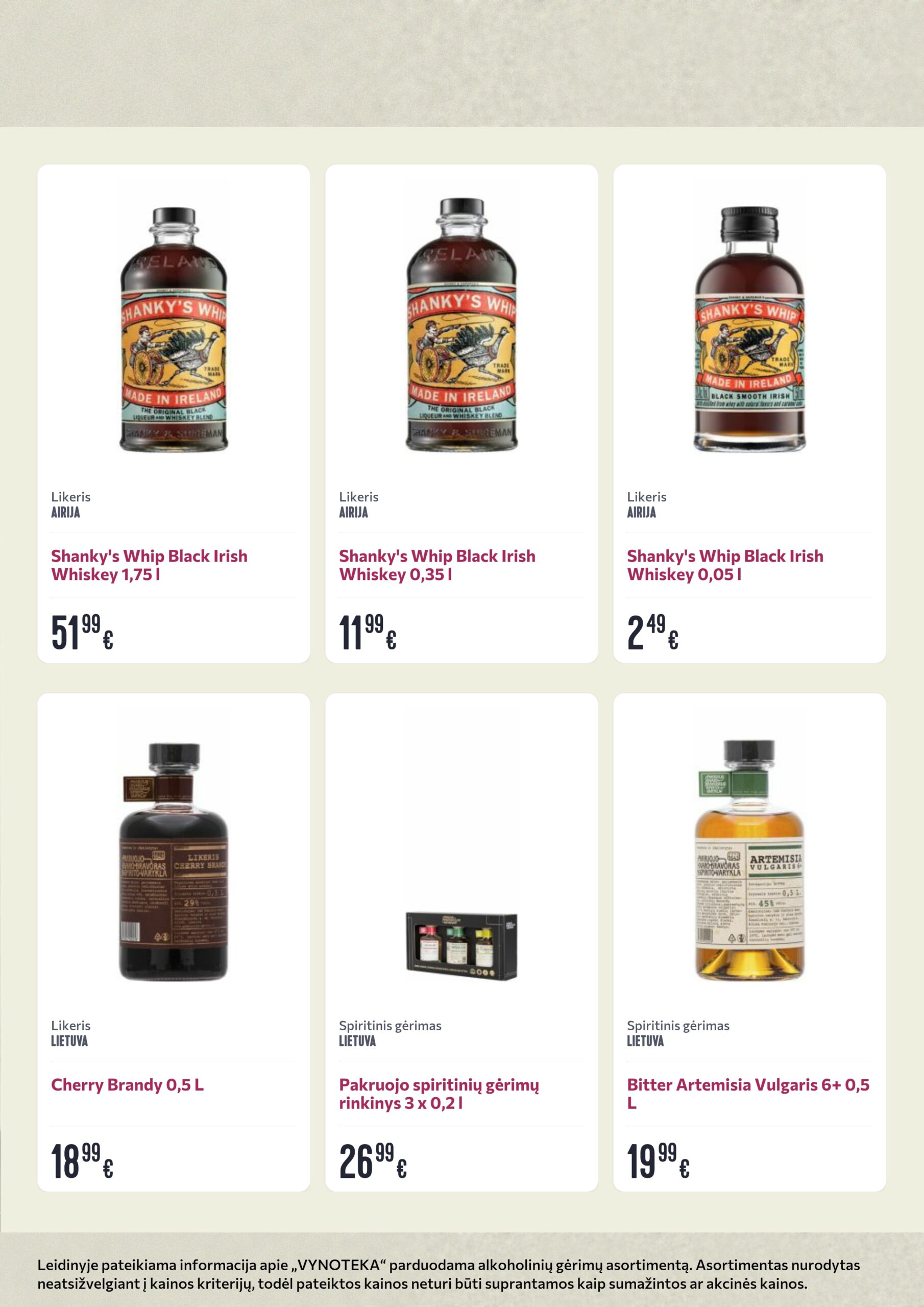 Vynoteka leidinys (gėrimų) – 11 psl.
