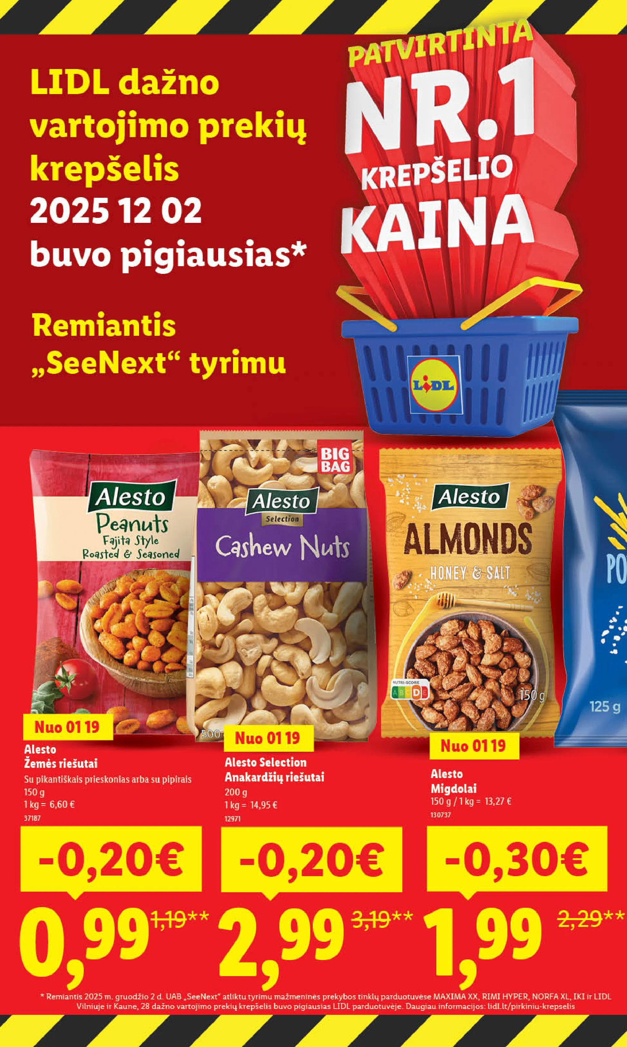 Lidl maisto prekių leidinys – 2 psl.