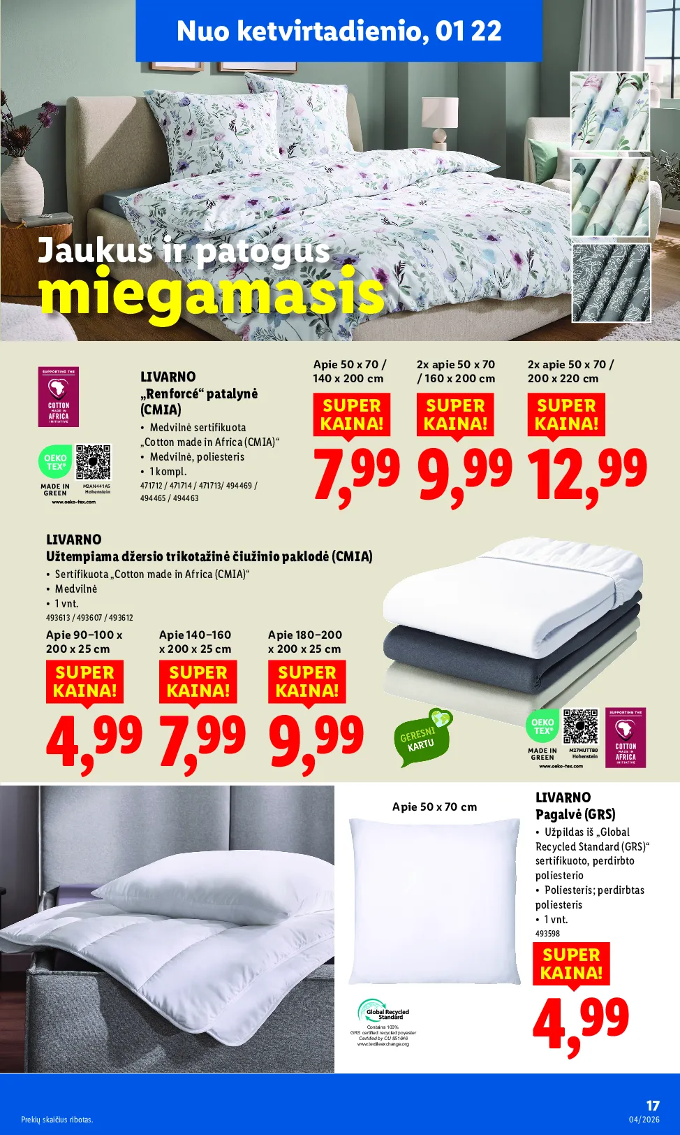 Lidl ne maisto prekių leidinys – 17 psl.