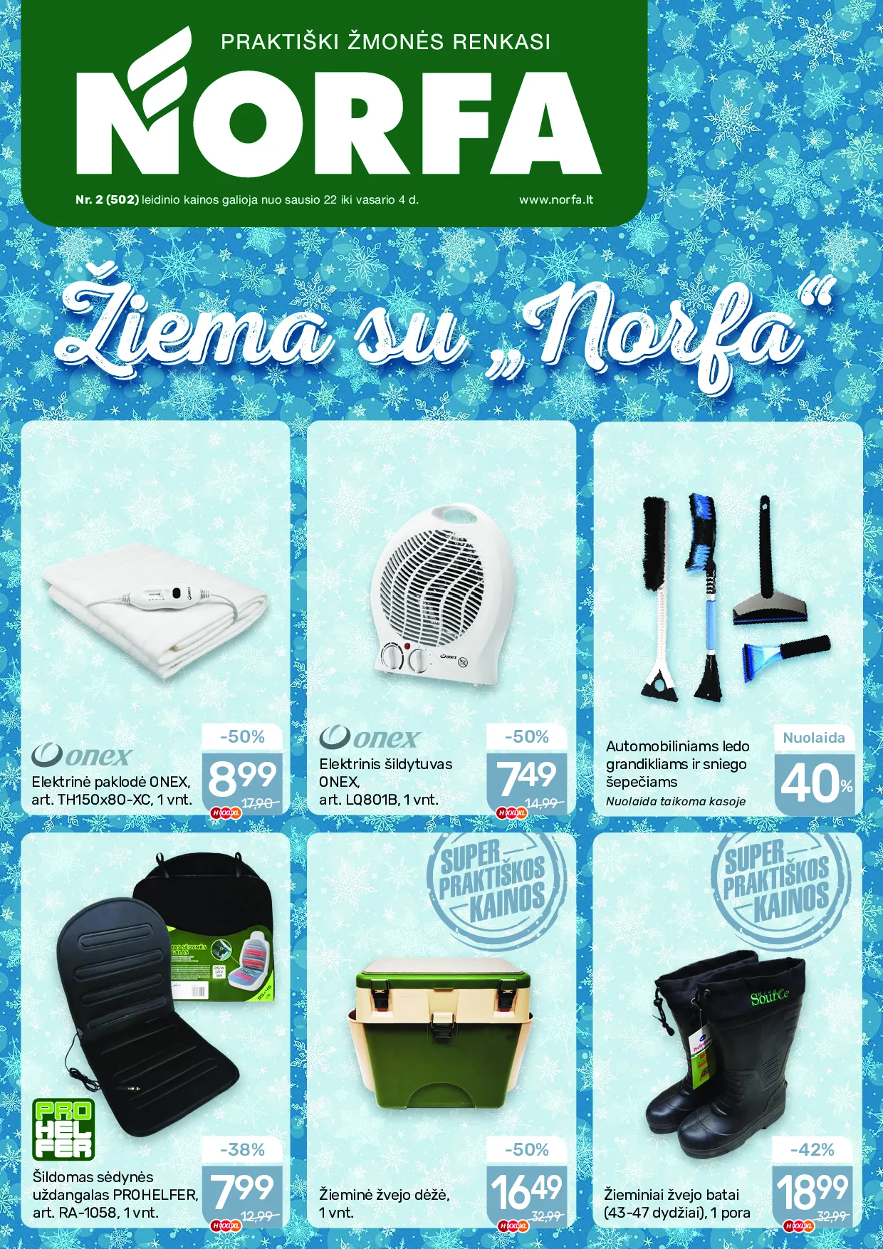 Norfa naujas leidinys – 1 psl.