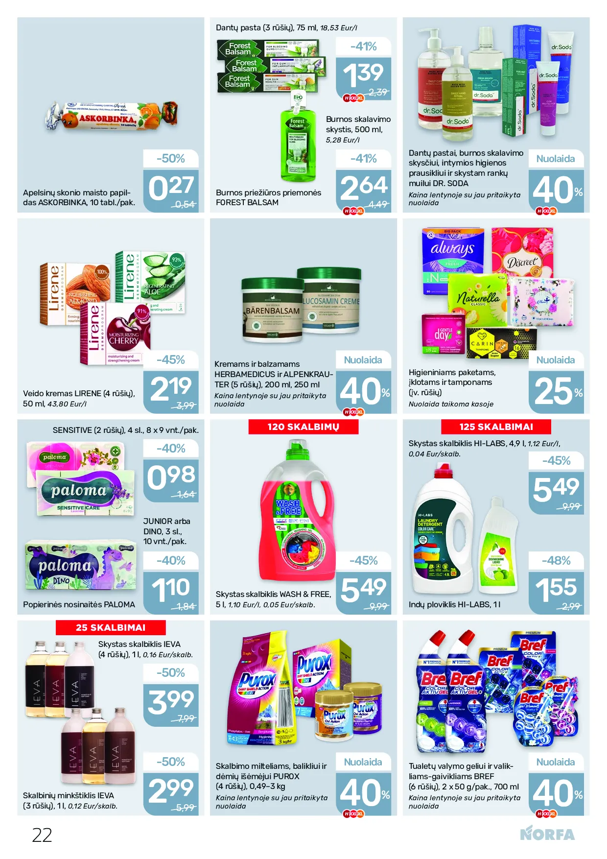 Norfa naujas leidinys – 22 psl.