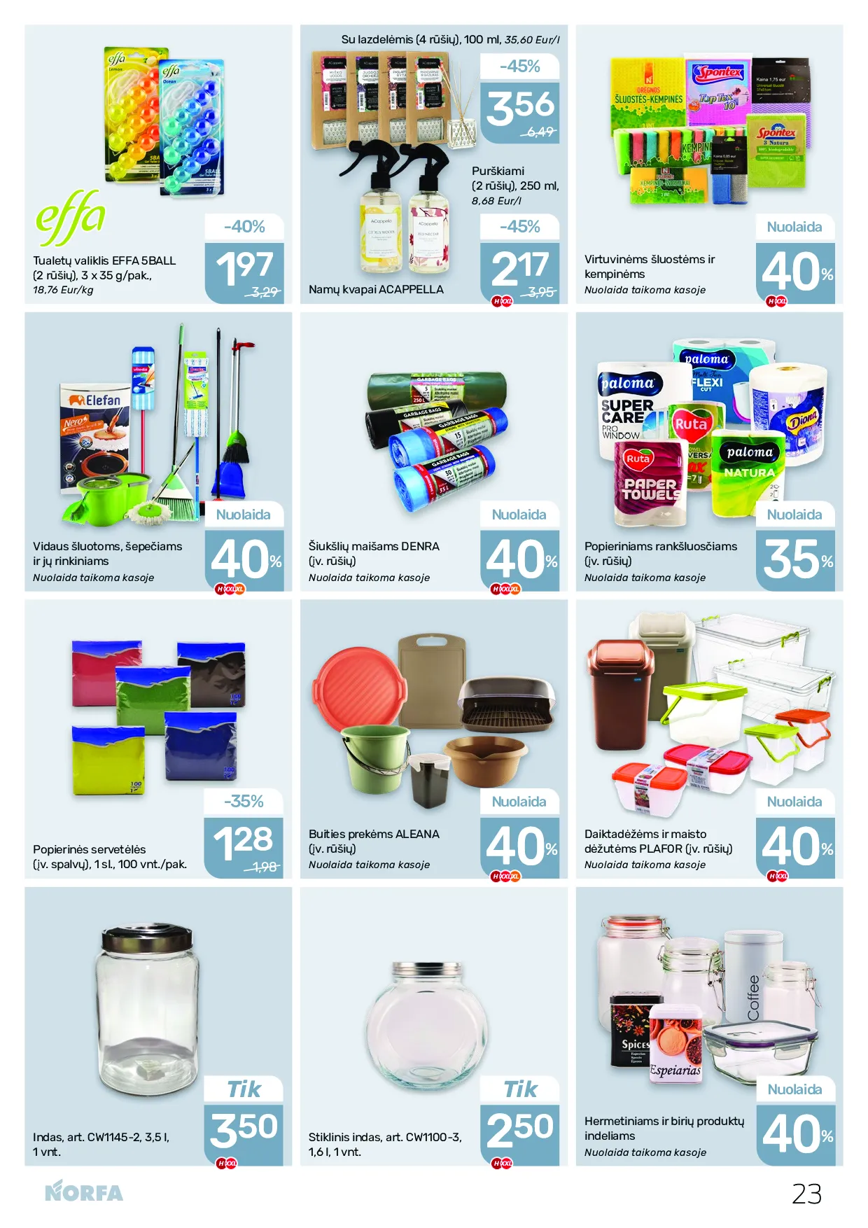 Norfa naujas leidinys – 23 psl.