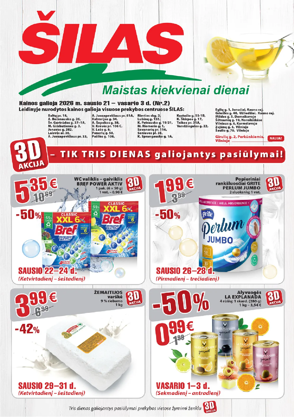 Šilas leidinys – 1 psl.