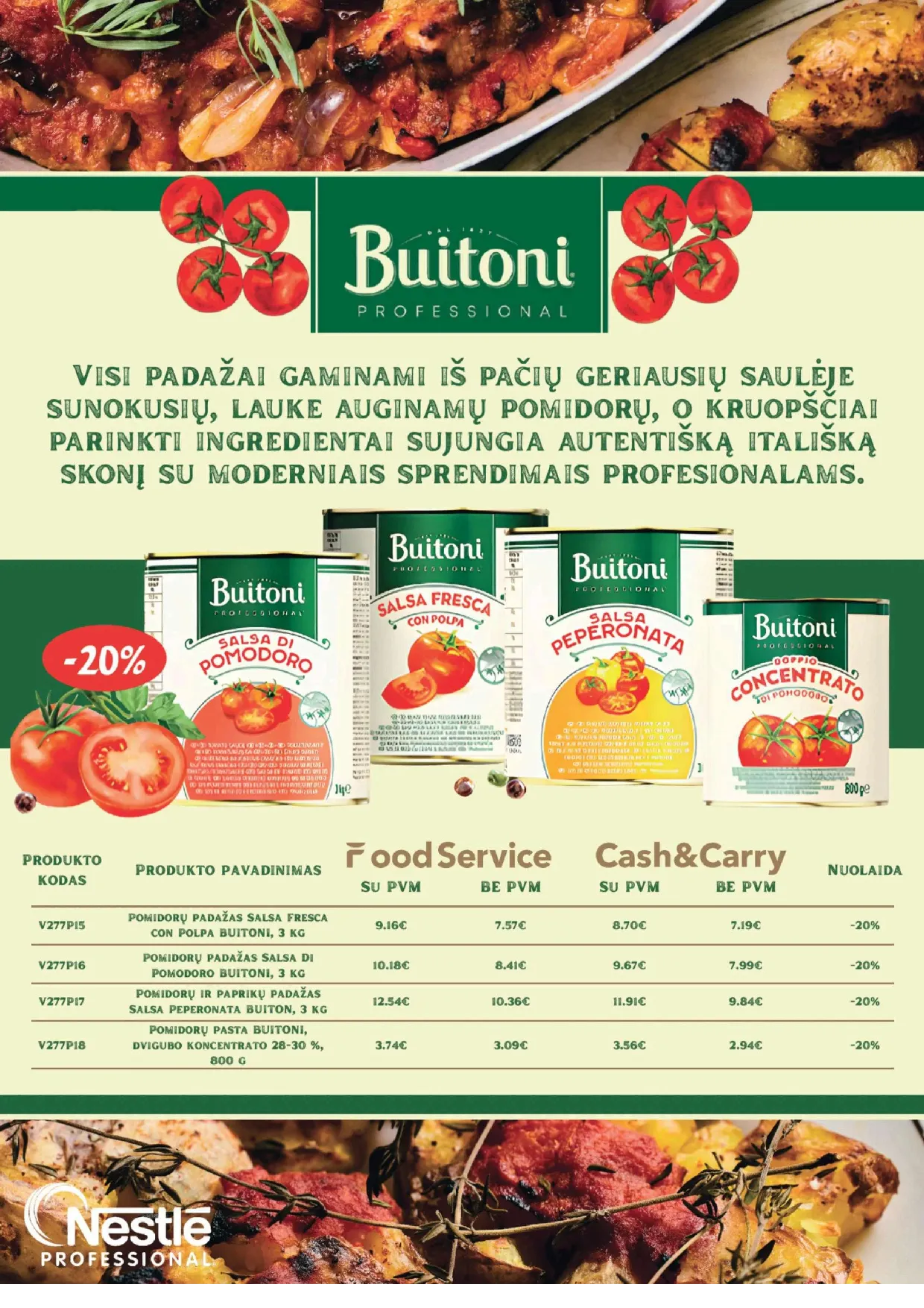 PROMO Cash&Carry maisto akcijų leidinys – 5 psl.