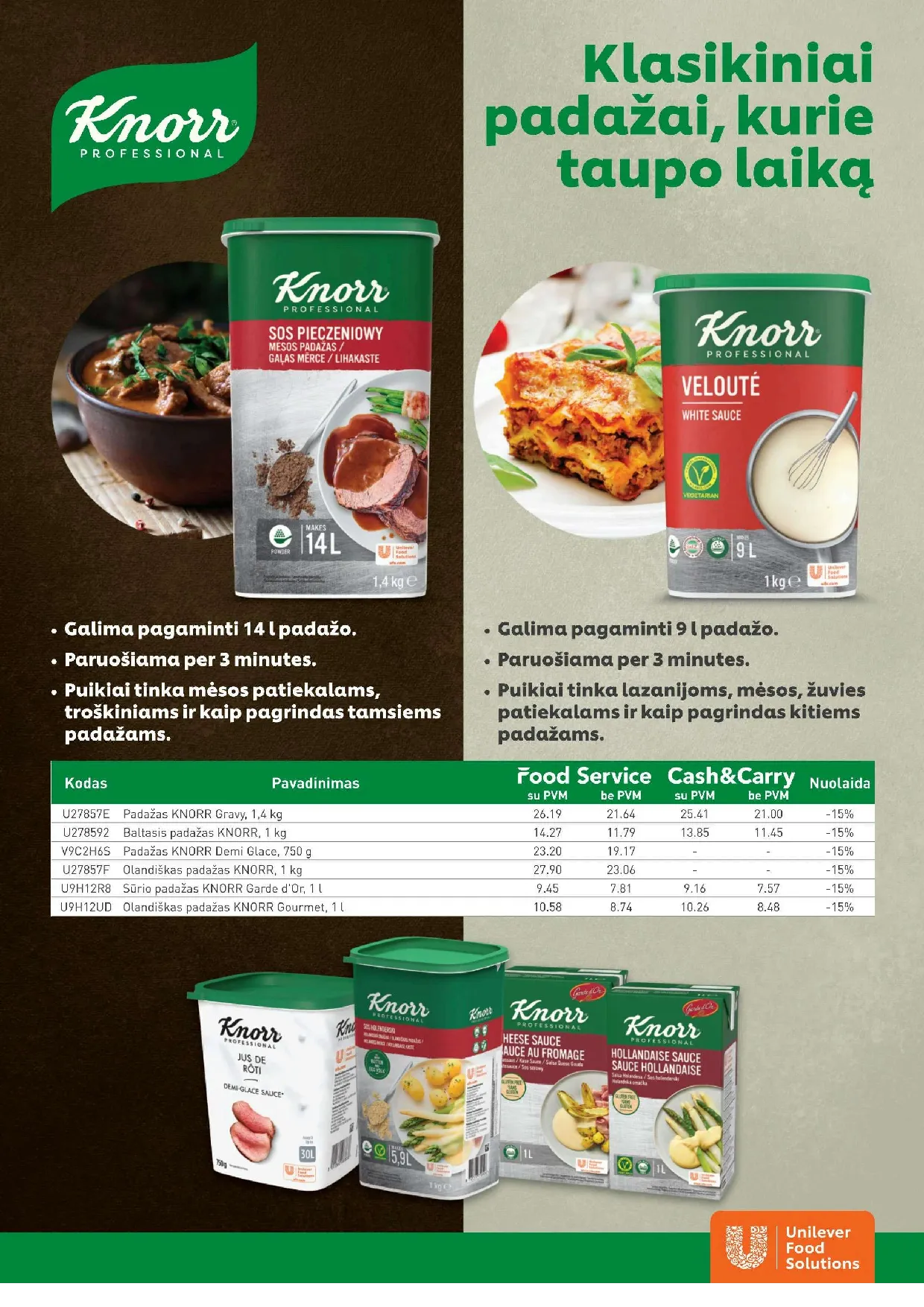 PROMO Cash&Carry maisto akcijų leidinys – 7 psl.