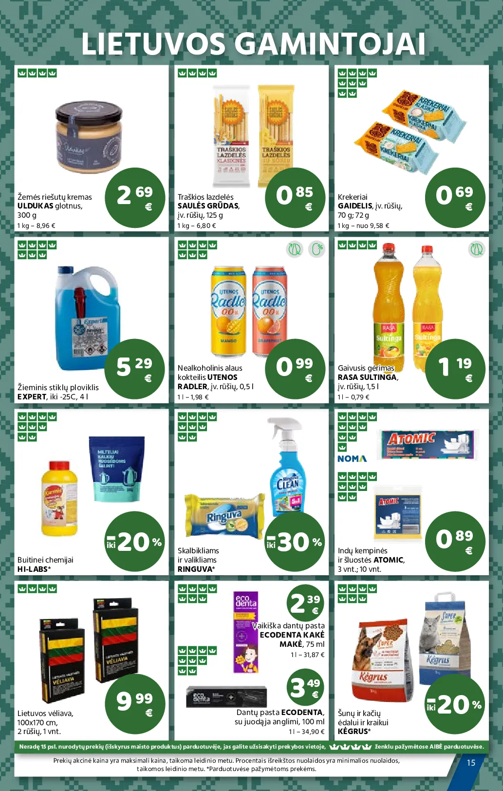 Aibė naujas leidinys – 15 psl.